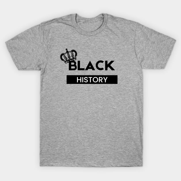 Black Royalty T-Shirt by by GALICO